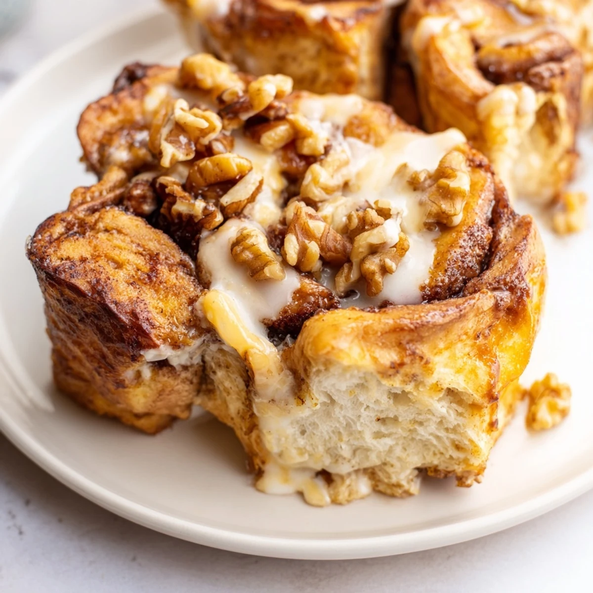 Cinnamon Roll French Toast Bake