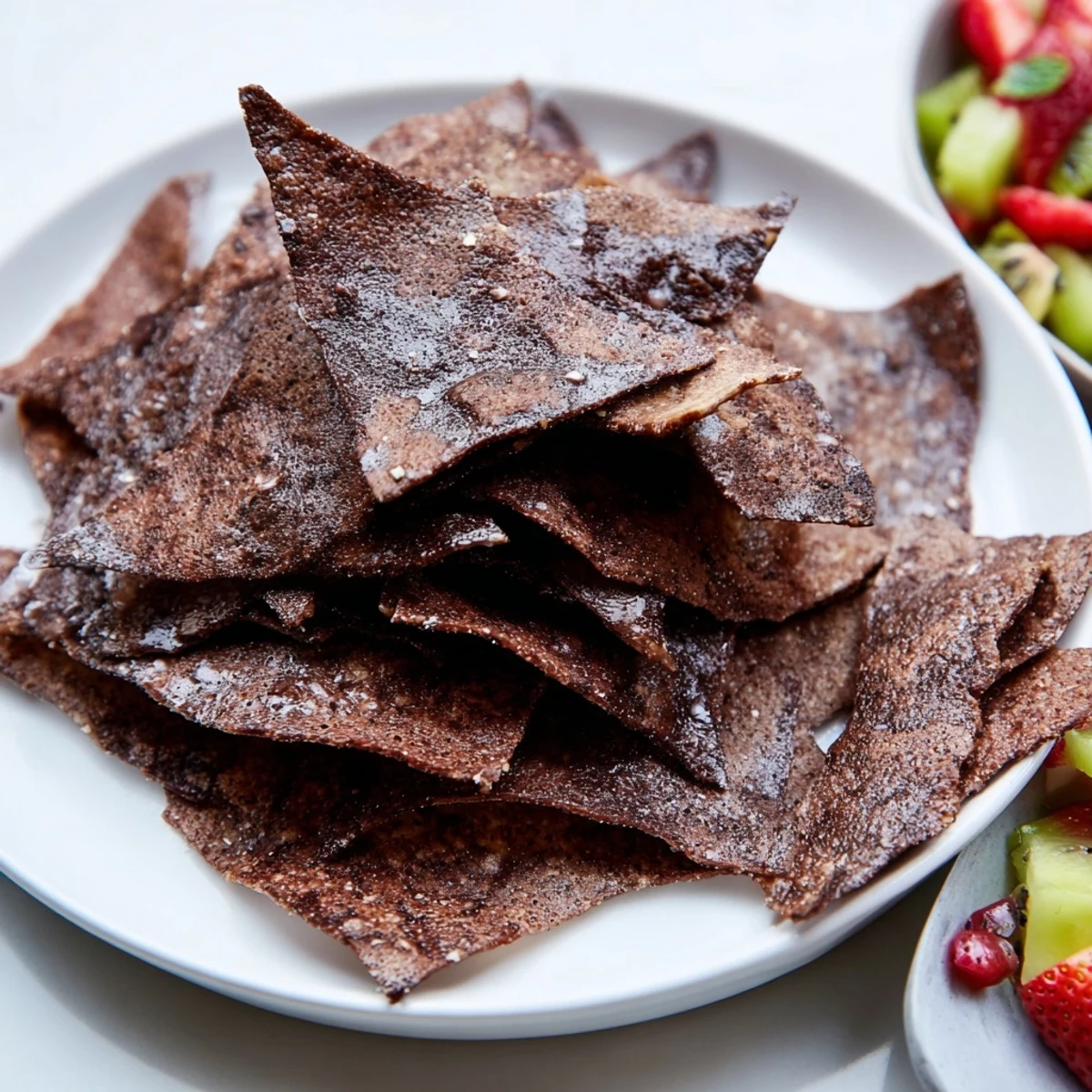 Dessert Chips Fruit Salsa