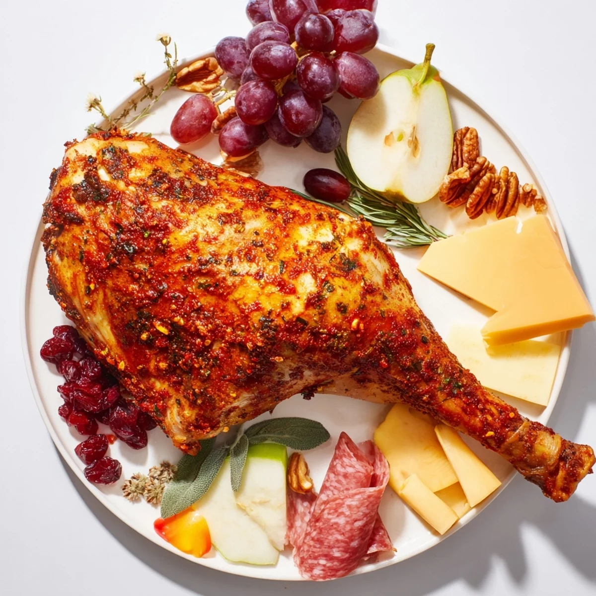 Thanksgiving Turkey Legs Charcuterie