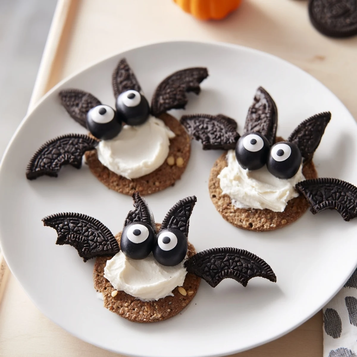 This Flying Bat Halloween Snack Board features an array of fun, easy appetizers perfect for sharing.