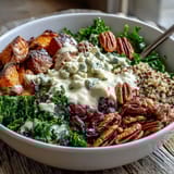 Harvest Kale Quinoa Bowl