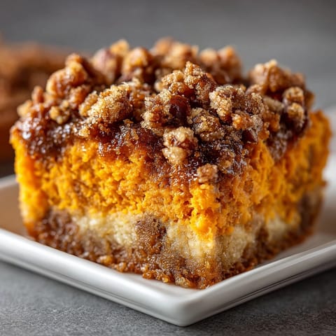 A luscious spoonful of warm Sweet Potato Casserole with Pecan Streusel, oozing with goodness.