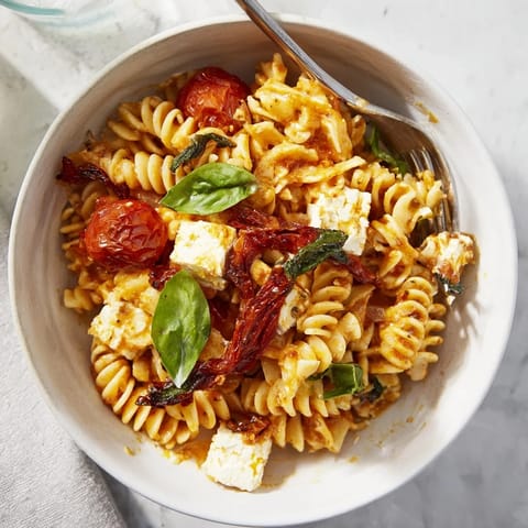 Baked Feta Pasta Caramelised