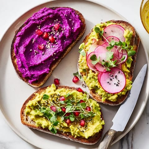 Bright Bold Breakfast Toasts