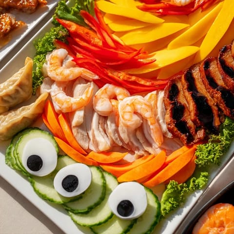 Lunar New Year Dragon Platter