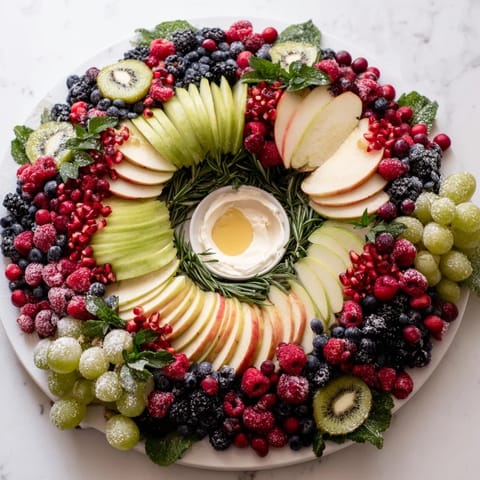 Winter Berry Wreath Board