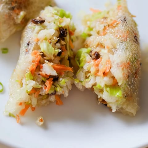 Crispy Rice Paper Dumplings