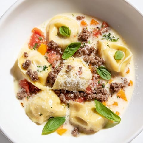 Tortellini Beef Soup