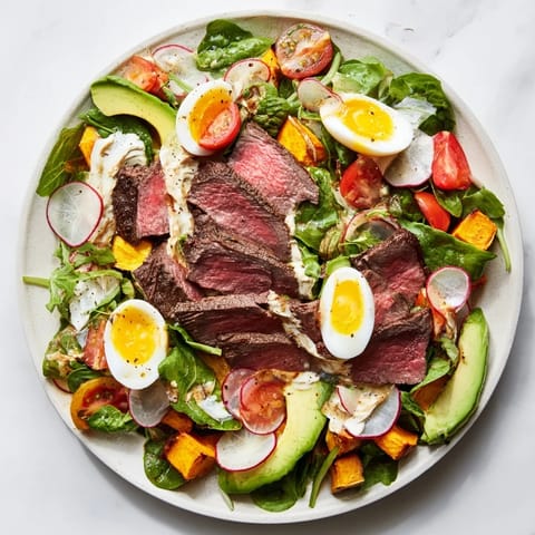 High Protein Beef Avocado Bowl