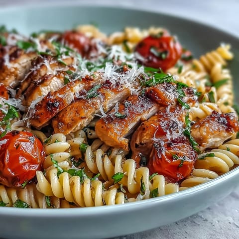 Bruschetta Chicken Pasta