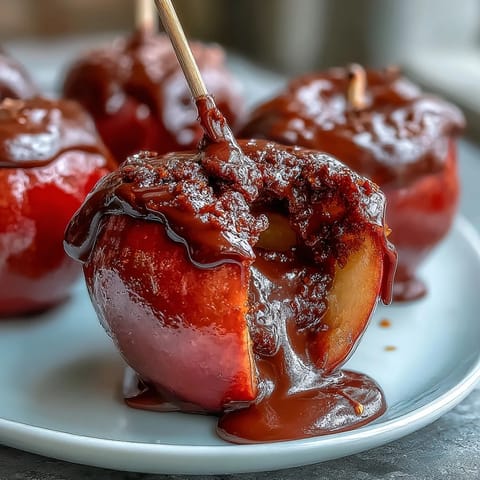 Classic Red Candy Apples #598