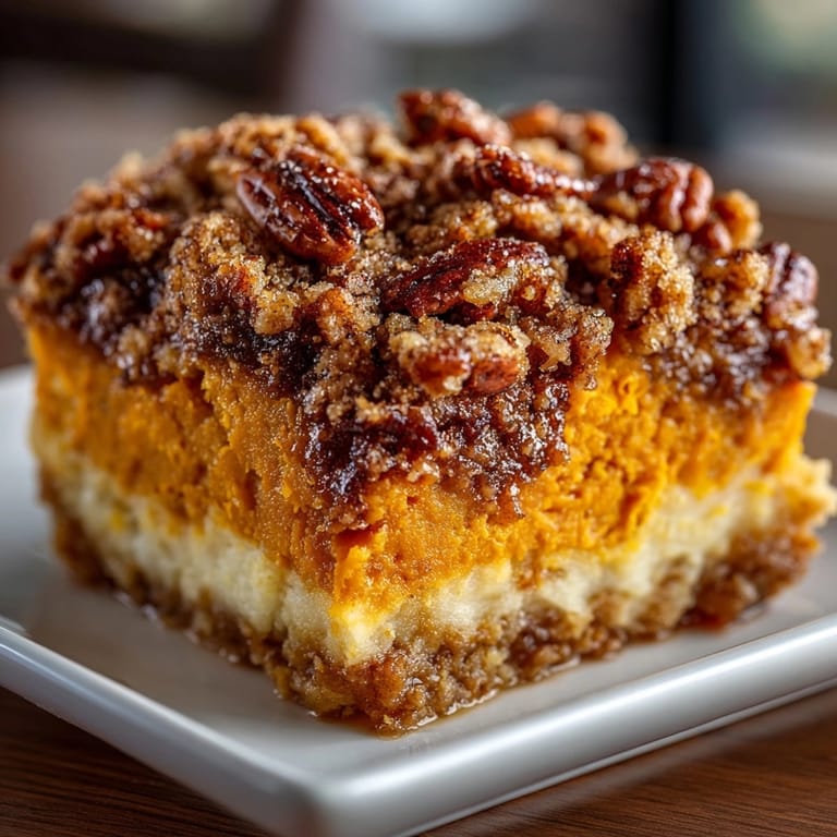 Homemade Sweet Potato Casserole with Pecan Streusel: a comforting Thanksgiving side dish.