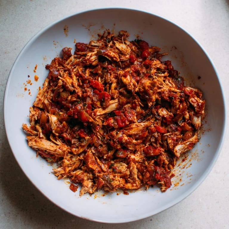 Pile these comforting Crock-Pot Shredded Chicken Tacos high with fresh cilantro, a flavorful, easy weeknight meal.